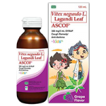 ASCOF Lagundi Syrup GRAPE (300mg/5mL) ASCOF Lagundi Syrup GRAPE (300mg/5mL)