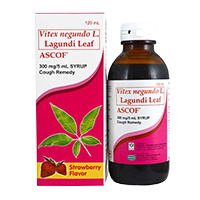 ASCOF Lagundi Syrup STRAWBERRY (300mg/5mL) ASCOF Lagundi Syrup STRAWBERRY (300mg/5mL)