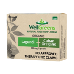 WellGreens Organic Lagundi + Cuban Oregano Capsules 30s