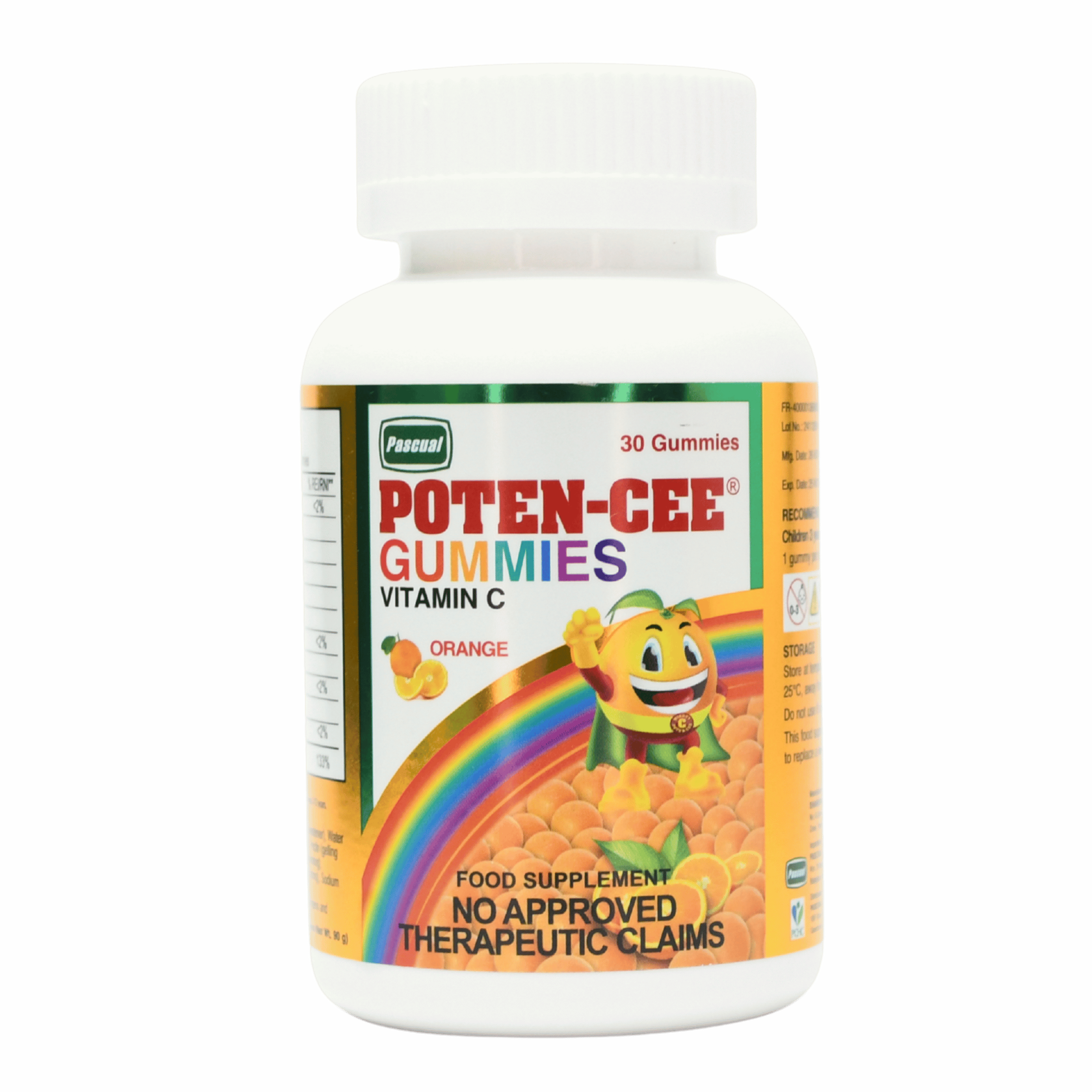 Poten-Cee Vitamin C 60mg Gummies