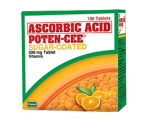 Poten-Cee Candy Coated / Sugar-Coated Ascorbic Acid 500 mg Tablet (100's)