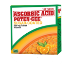 Poten-Cee Candy Coated / Sugar-Coated Ascorbic Acid 500 mg Tablet (100's) Poten-Cee Candy Coated / Sugar-Coated Ascorbic Acid 500 mg Tablet (100's)