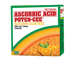 Poten-Cee Candy Coated / Sugar-Coated Ascorbic Acid 500 mg Tablet (100's)