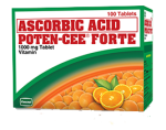 Poten-Cee Forte Ascorbic Acid 1000mg Tablet (100's)