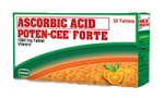Poten-Cee Forte Ascorbic Acid 1000mg Tablet (30's)