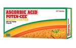 Poten-Cee Candy-coated / Sugar-coated Ascorbic Acid 500 mg Tablet (20's) Poten-Cee Candy-coated / Sugar-coated Ascorbic Acid 500 mg Tablet (20's)