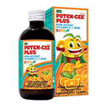 Poten-Cee Non-Acidic Vitamin C + Zinc Syrup