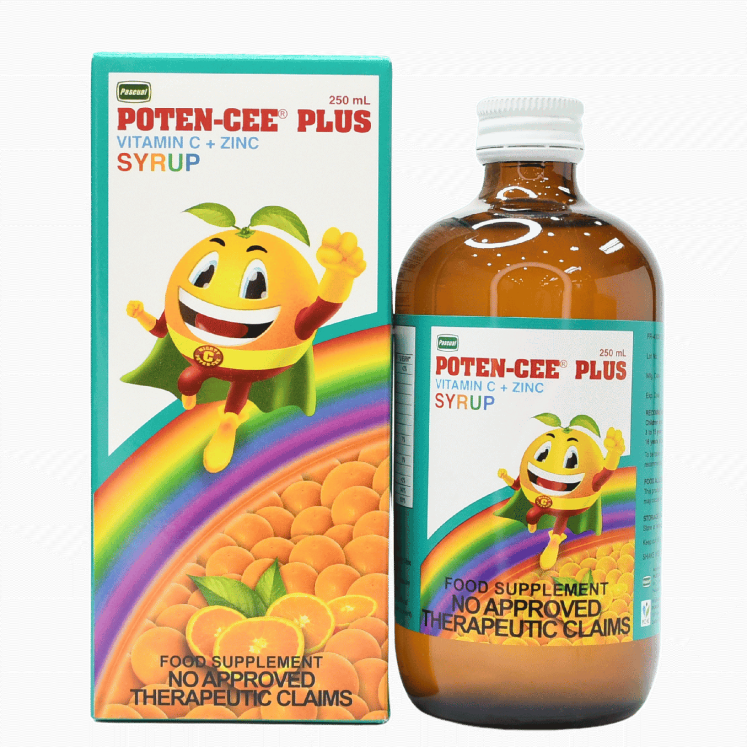Poten-Cee Ascorbic Acid 100mg/5mL Syrup