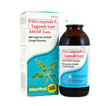 ASCOF Lagundi Forte Syrup Menthol Sugar Free Syrup (600mg/5mL)
