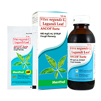 ASCOF Lagundi Forte Syrup Menthol (600mg/5mL)